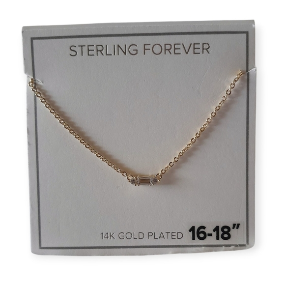 Sterling Forever Amara CZ Pendant Necklace - Picture 7 of 8